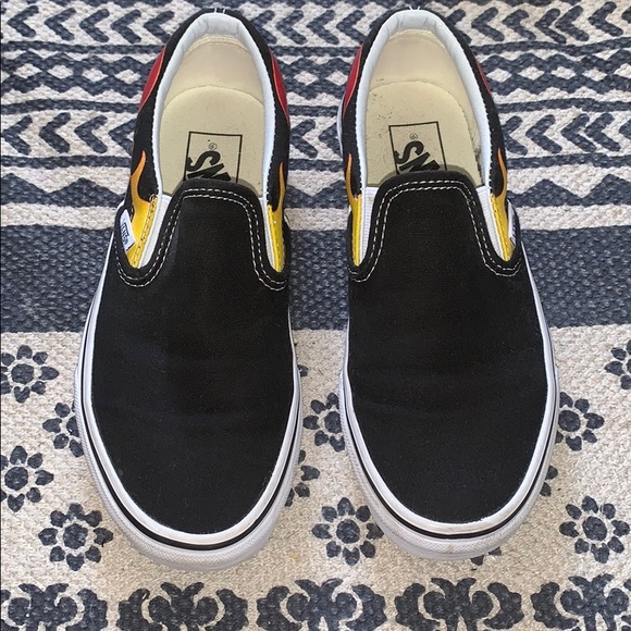 Vans Shoes - Flame Vans